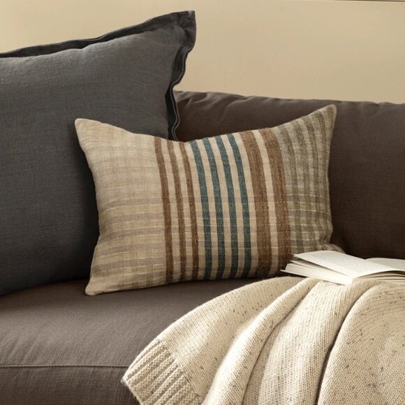 New McGee & Co Margaret Stripe Pillow Cover - Picture 2 of 3